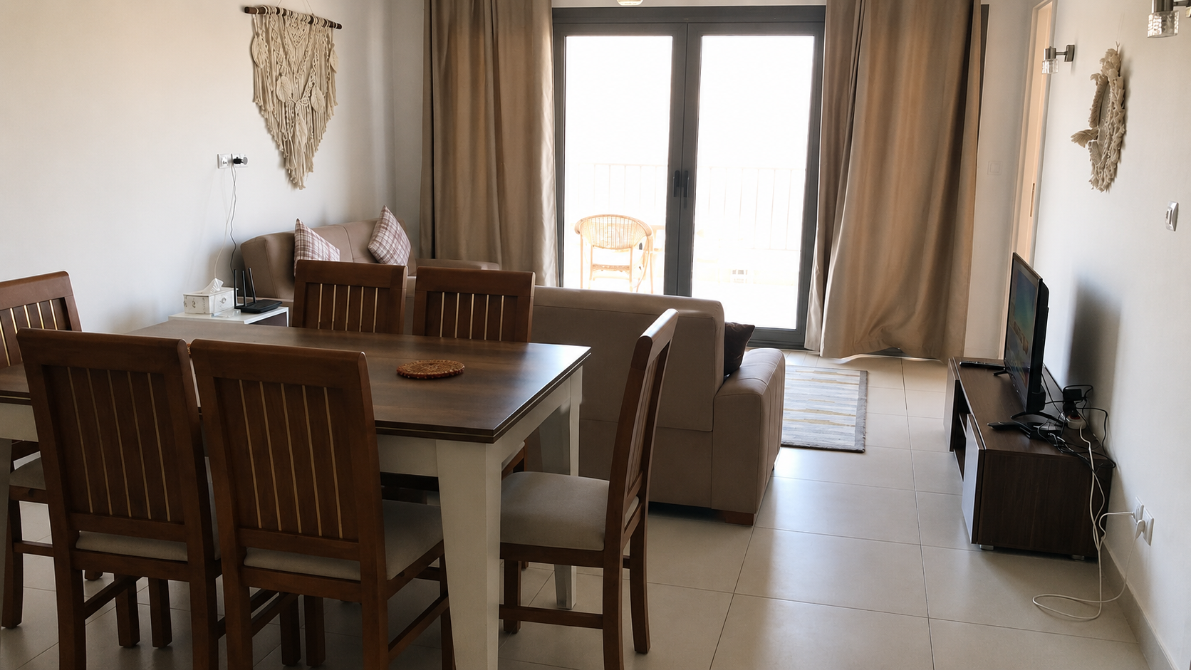 My hotel chalet in Marassi village